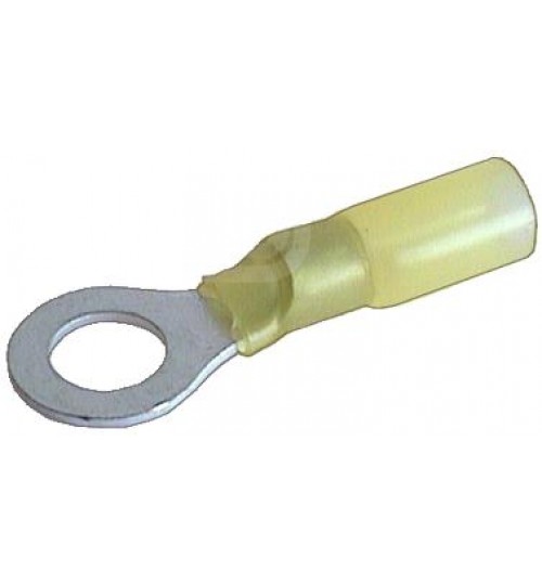Heat Shrink Insulated Yellow Ring Terminal 15mm 191691